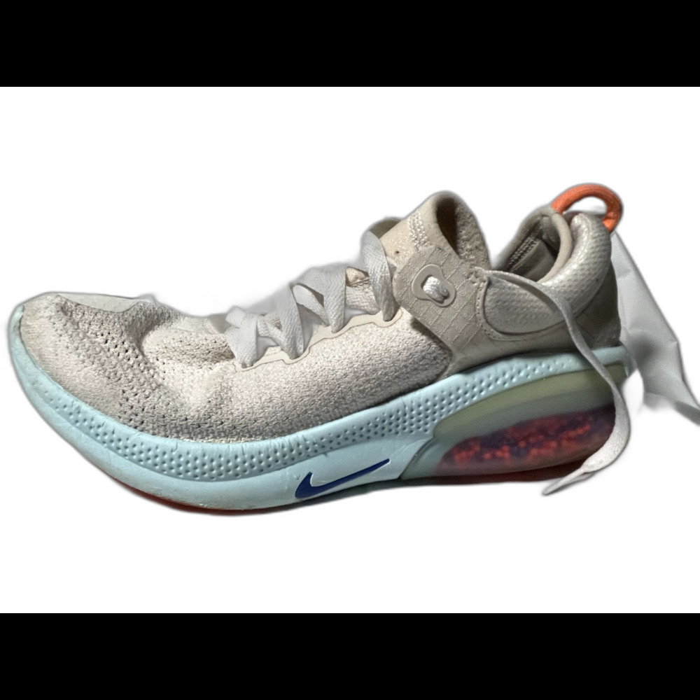 Nike Joyride Run Flyknit Bright Mango White Blue AQ2730-100 Men’s Size 10.5